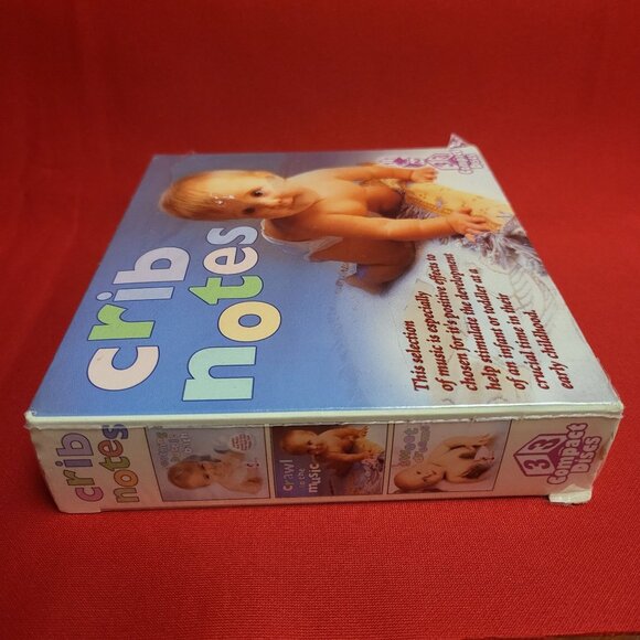 Crib Notes CD New Sealed Set of 3 Music for Babies to Bathe Crawl Sleep To - Picture 5 of 10